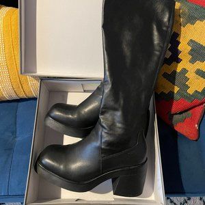 Vagabond Brooke Leather Tall Boots sz 41